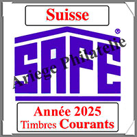 SUISSE 2025 - Jeu Timbres Courants (2366-25)