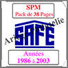 SAINT-PIERRE et MIQUELON - Pack 1986  2003 - Timbres Courants (2480) Safe
