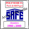 POLYNESIE Franaise - Pack 1980  2000 - Timbres Courants (2481-1) Safe