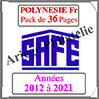 POLYNESIE Franaise - Pack 2012  2022 - Timbres Courants (2481-3) Safe