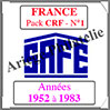 FRANCE - Pack 1952  1983 - Carnets Croix-Rouge (2575-1) Safe