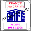 FRANCE - Pack 1984  2008 - Carnets Croix-Rouge (2575-2) Safe