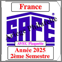 FRANCE 2025 - Jeu Timbres Courants - 2 �me Semestre avec Plaquette (2925-2)