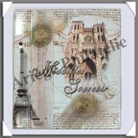 ALBUM 'ARTline' - Pour 120 MEDAILLES ou JETONS 'Monnaie de Paris' ou 'EVM' (7802)