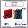 Reliure SKA - BLEU Cobalt - Reliure sans Etui  (805) Safe
