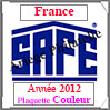 FRANCE 2012 - Plaquette COULEUR de l'Anne (PL12) Safe