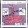 AVIAPHIL - 1984 -  Salon Philatlique de TOULOUSE - Type 2 (CNEP N5A) CNEP