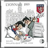 LYONNAIS - 1989 -  Salon Philatlique de LYON (CNEP N10) CNEP