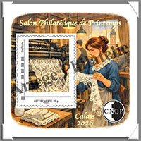 CALAIS - 2026 -  Salon de Printemps 2026 - DENTELLE (CNEP N�103)