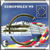 EUROPHILEX - 1999 -  Salon Philatlique de STRASBOURG (CNEP N29) CNEP