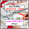MONACO - Jeu SC - 2010  2015 - Avec Pochettes (13146) Yvert et Tellier