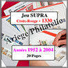 FRANCE - Jeu SC - Croix Rouge - 1952  2004 - Avec Pochettes (1330) Yvert et Tellier