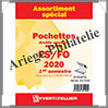 FRANCE - Pochettes YVERT (Hawid) - Anne 2020 - 1er Semestre - Pour Timbres Courants (135109) Yvert et Tellier