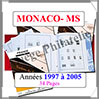 MONACO - Intrieur MS - Annes 1997  2005 - Pack N1 - 34 Pages - Sans Pochettes (135959) Yvert et Tellier