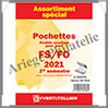 FRANCE - Pochettes YVERT (Hawid) - Anne 2021 - 2me Semestre - Pour Timbres Courants (136136) Yvert et Tellier