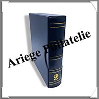 Reliure FUTURA PRESTIGE - BLEU - Reliure avec Etui  (13890-1)