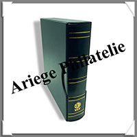 Reliure FUTURA PRESTIGE - VERTE - Reliure avec Etui  (13890-5)