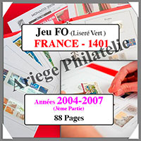 FRANCE - Int�rieur FO - Ann�es 2004 � 2007 - 3 �me Partie - 88 Pages - Sans Pochettes (1401)