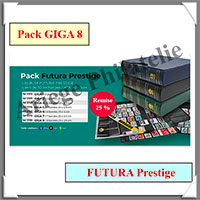 Pack FUTURA PRESTIGE - Avec 10 Recharges GIGA 8 - Reliure avec Etui  (17980)