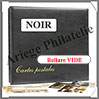 Reliure pour CPA ou CPM - NOIRE - Modle Luxe - VIDE (20041-4) Yvert et Tellier