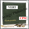Album pour CPM - VERT - Modle Luxe - AVEC 15 Feuilles (2005-5) Yvert et Tellier