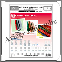 FRANCE - Jeu SC - Blocs Souvenirs - Ann�e 2025 - Avec Pochettes (301129)