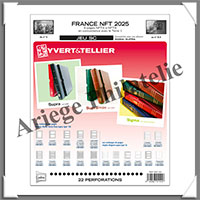 FRANCE - Jeu SC - Jeu NFT SC - Ann�e 2025 - Avec Pochettes (301141)