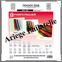 FRANCE - Jeu SC - Ann�e 2026 - 1 er Semestre - Timbres Courants - Avec Pochettes (301235)