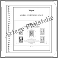 FRANCE - Jeu SC- Anne 2025 - LES RICHES HEURES DE L'HISTOIRE - Avec Pochettes (320134)