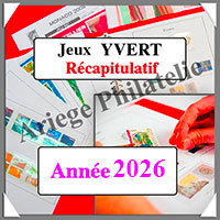 YVERT et TELLIER - Mises � Jour - 2026